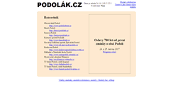 Desktop Screenshot of podolak.cz