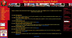 Desktop Screenshot of hasici.podolak.cz
